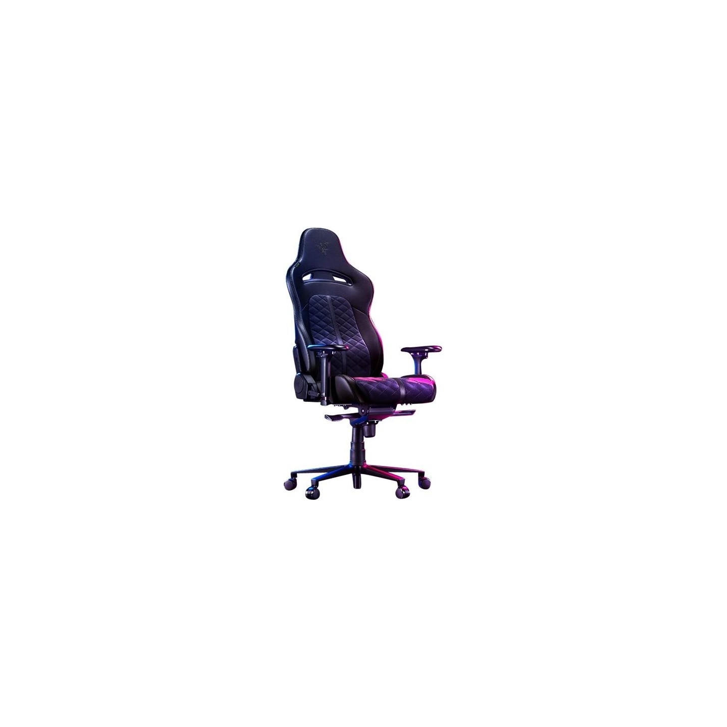 Razer Enki Ergonomic Gaming Chair EPU Synthetic Leather; Steel | Black