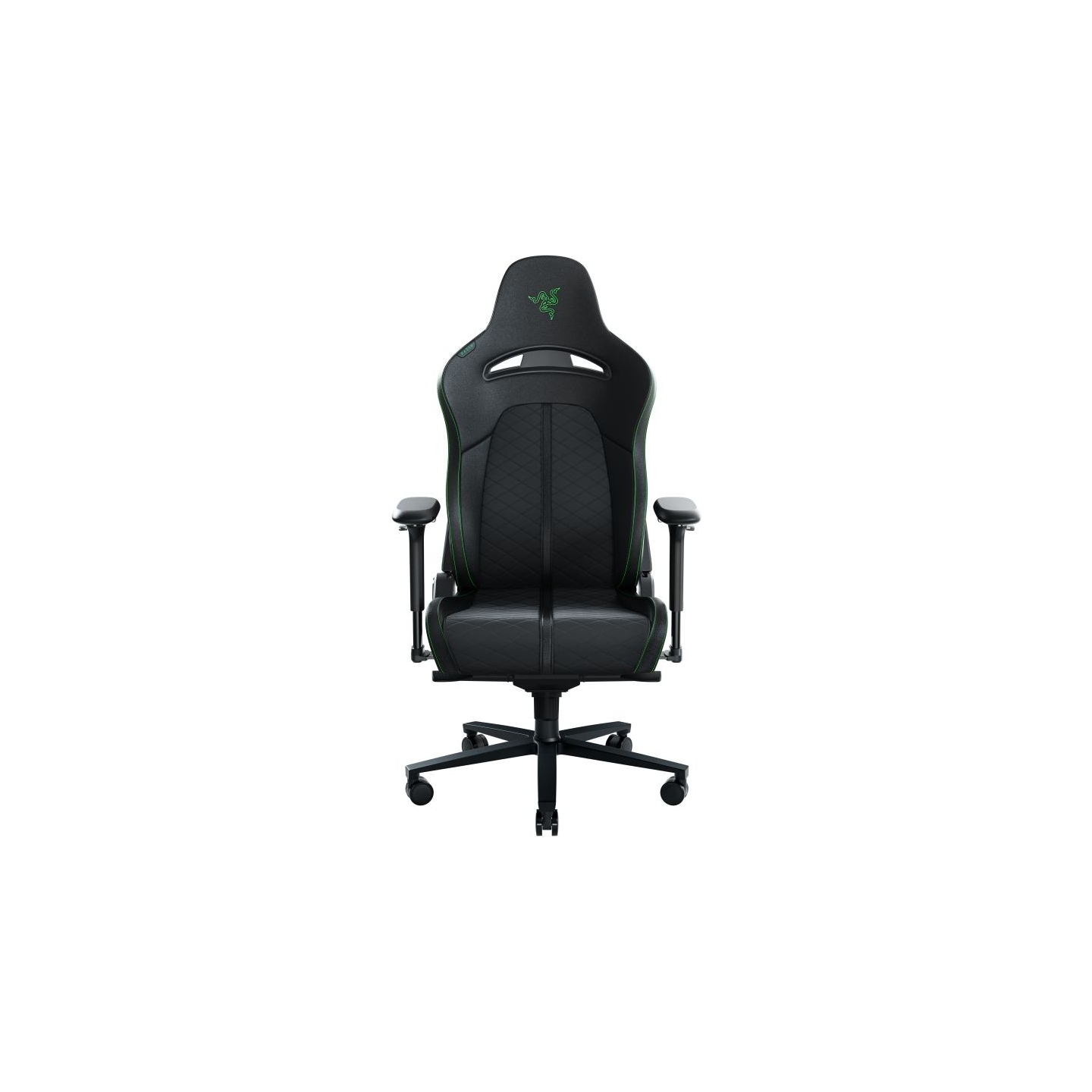 Razer Ergonomic Gaming Chair Enki EPU Synthetic Leather; Steel; Aluminium | Black/Green