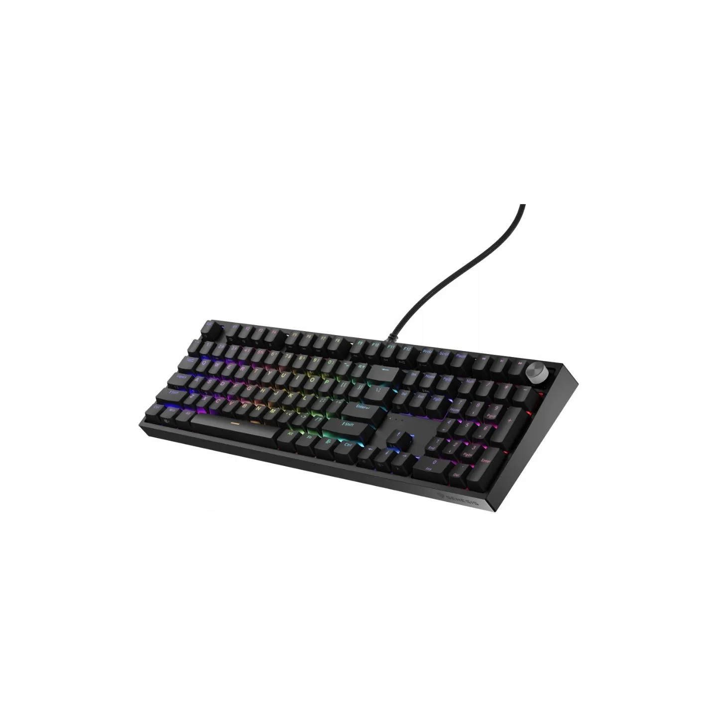 Genesis | THOR 404 | Wired | US | Black | USB Type-A | Outemu Peach Silent