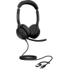 Jabra Evolve2 50 USB-A&C MS Stereo