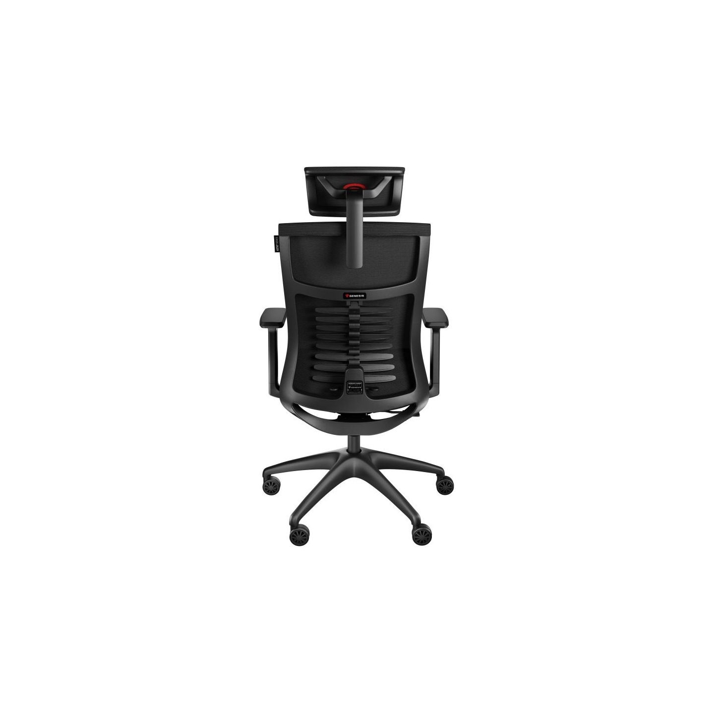 Genesis Ergonomic Chair Astat 200 Base material Nylon; Castors material: Nylon with CareGlide coating | Black