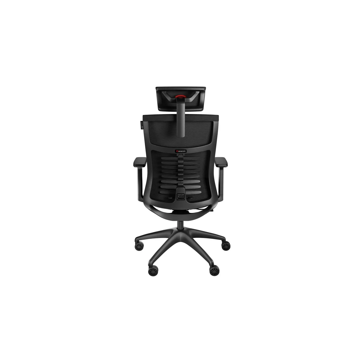 Genesis Ergonomic Chair Astat 200 Base material Nylon; Castors material: Nylon with CareGlide coating | Black