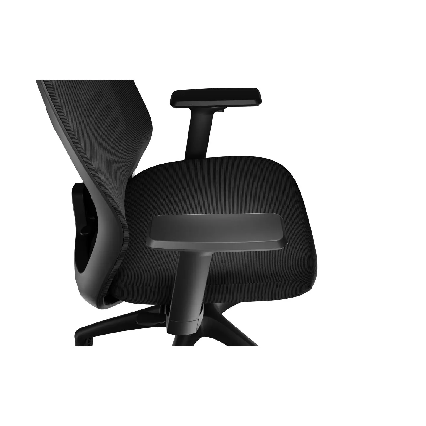 Genesis Ergonomic Chair Astat 200 Base material Nylon; Castors material: Nylon with CareGlide coating | Black