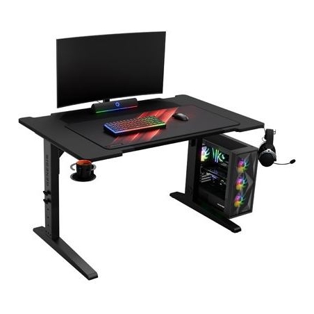 Genesis Gaming Desk | Holm 120 Modular | Black