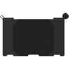 Genesis Gaming Desk | Holm 120 Modular | Black