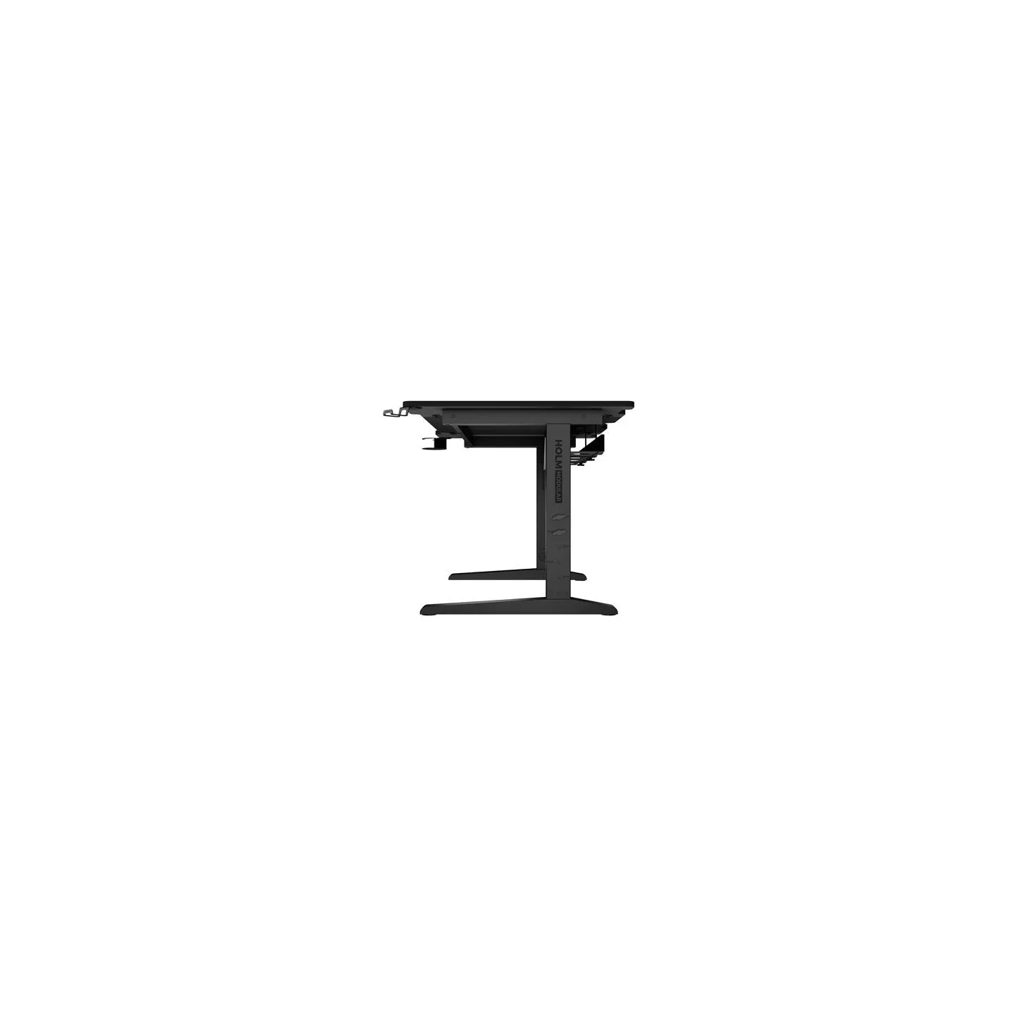 Genesis Gaming Desk | Holm 120 Modular | Black