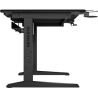 Genesis Gaming Desk | Holm 120 Modular | Black