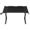 Genesis Gaming Desk | Holm 120 Modular | Black