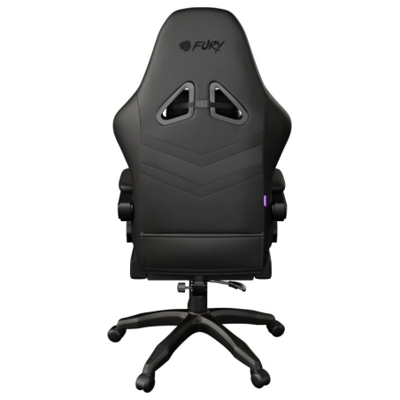 Genesis FURY Eco leather, Fabric, Nylon | Gaming Chair | Shinai S4 | Black