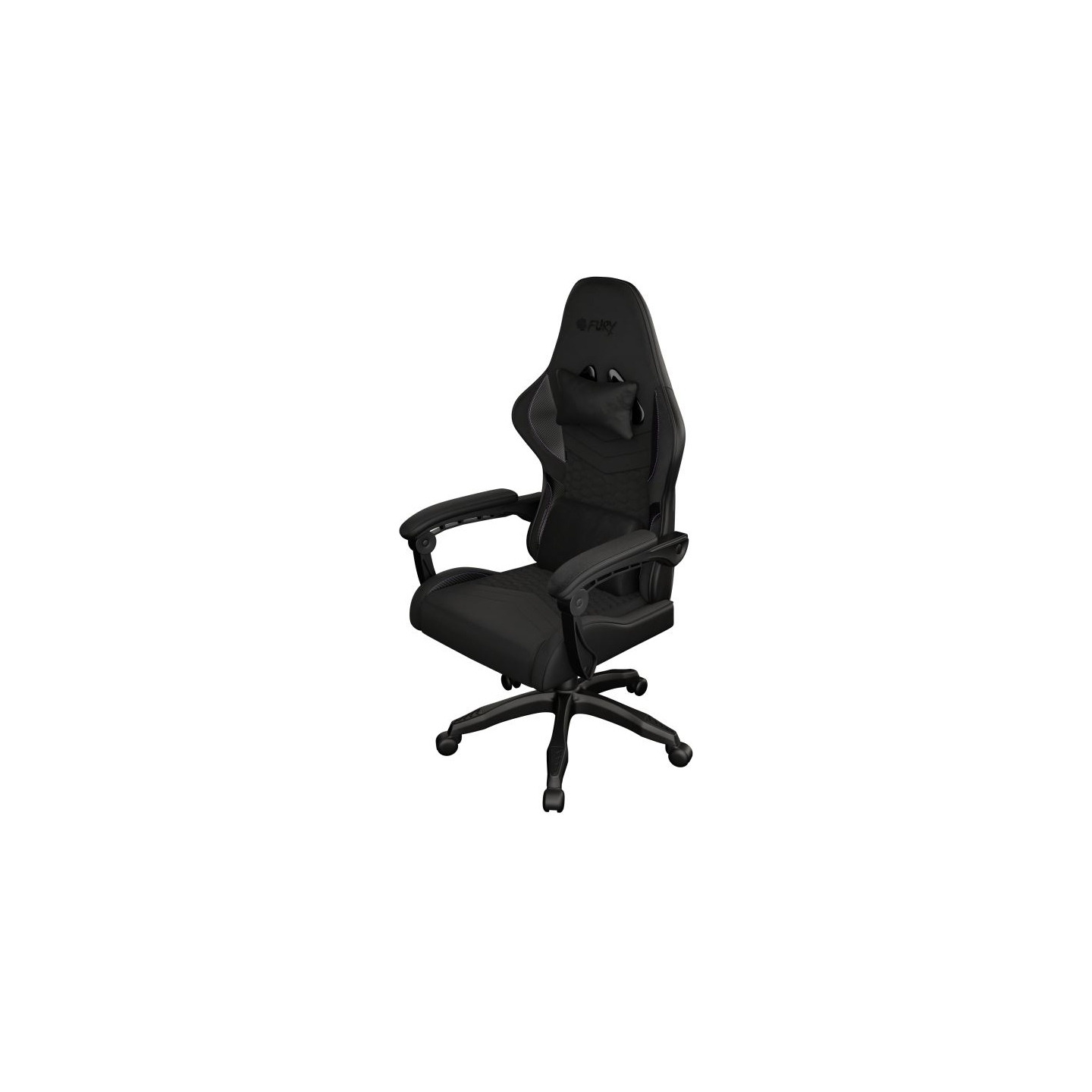 Genesis FURY Eco leather, Fabric, Nylon | Gaming Chair | Shinai S4 | Black