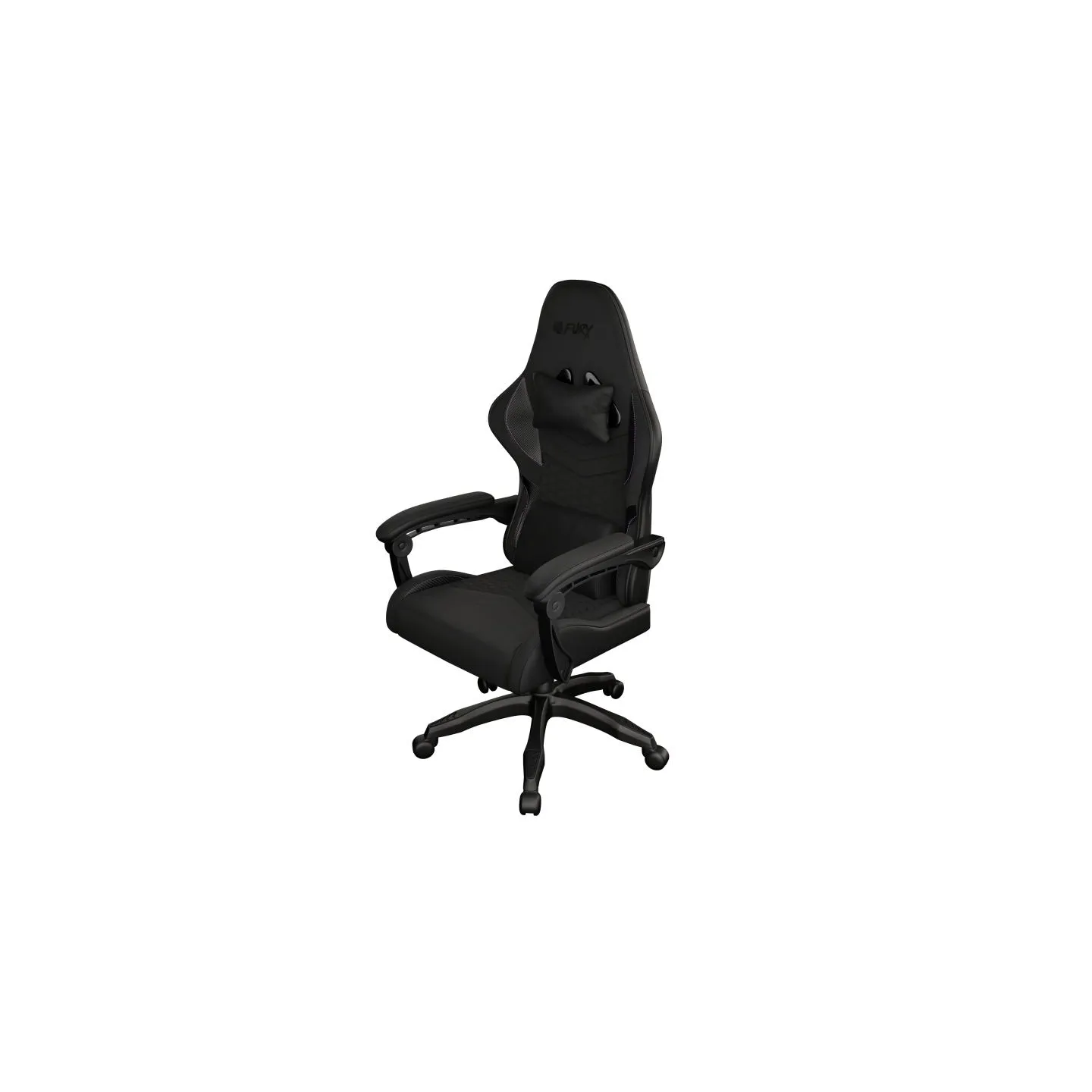 Genesis FURY Eco leather, Fabric, Nylon | Gaming Chair | Shinai S4 | Black