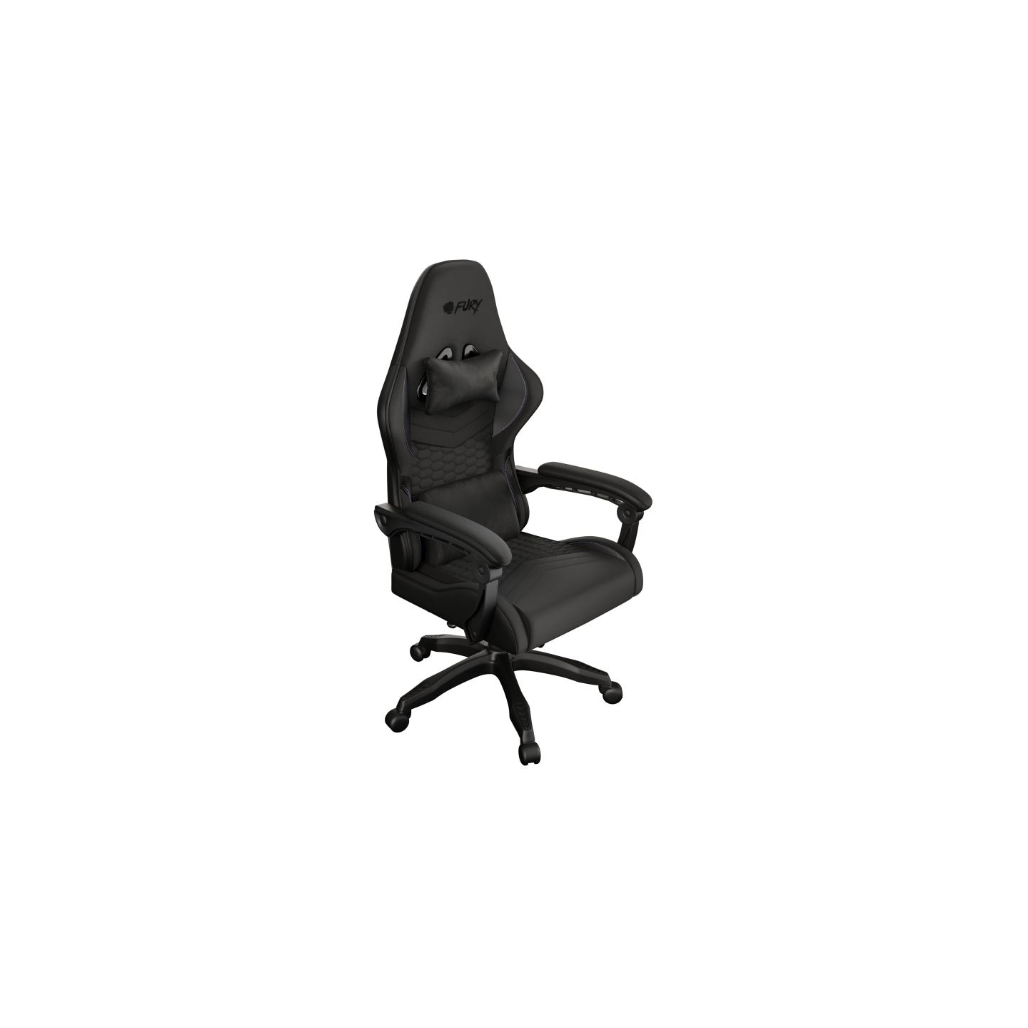 Genesis FURY Eco leather, Fabric, Nylon | Gaming Chair | Shinai S4 | Black