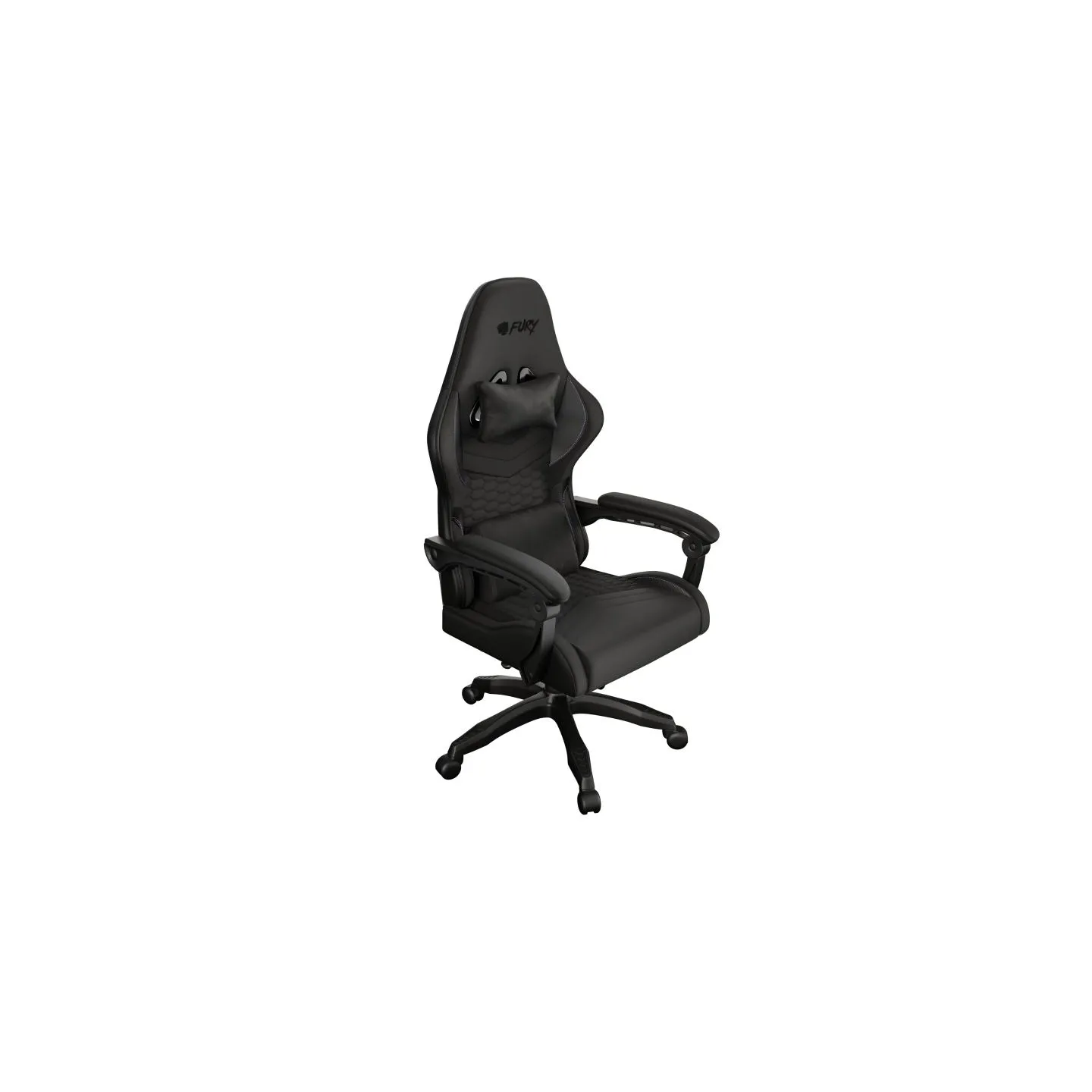 Genesis FURY Eco leather, Fabric, Nylon | Gaming Chair | Shinai S4 | Black