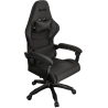 Genesis FURY Eco leather, Fabric, Nylon | Gaming Chair | Shinai S4 | Black