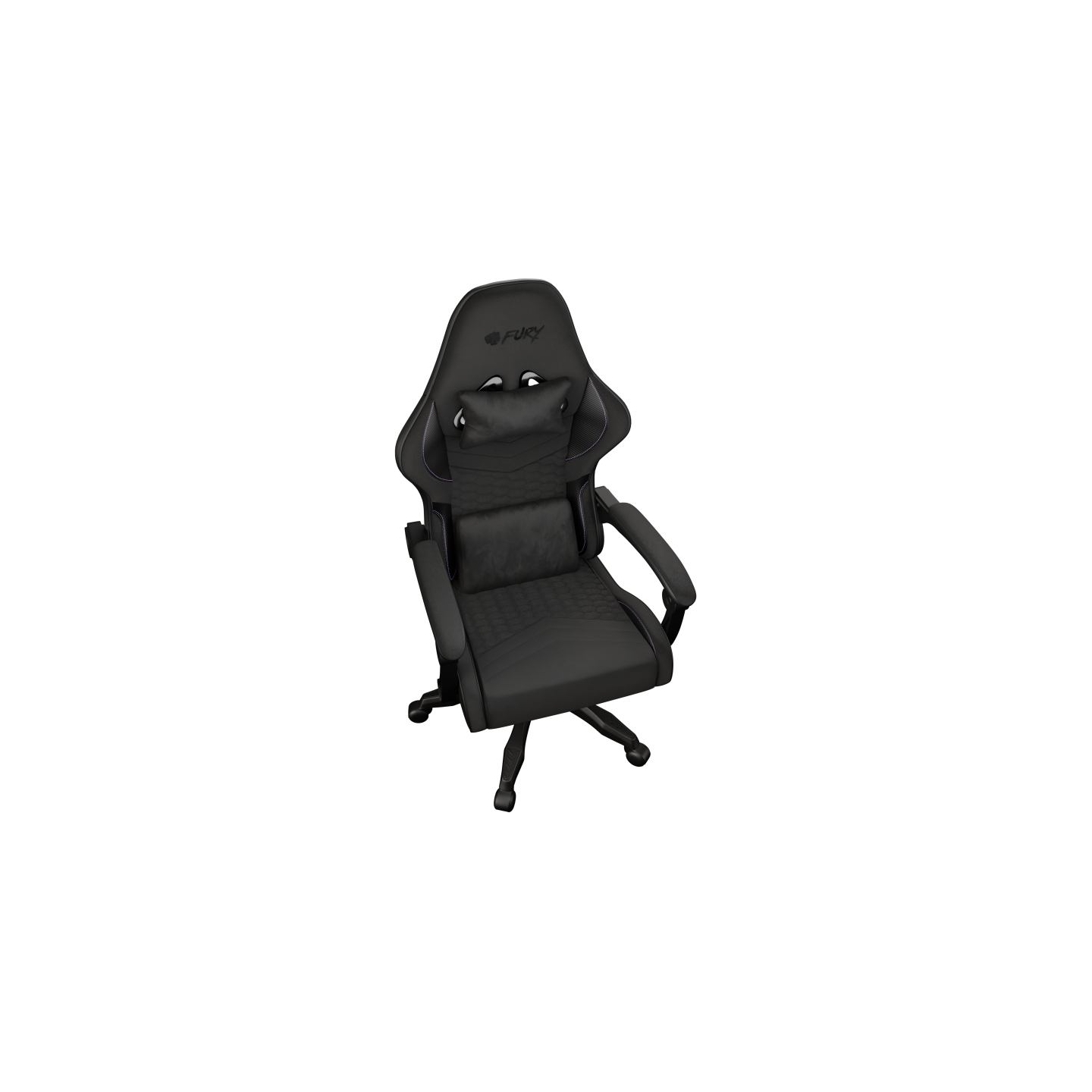 Genesis FURY Eco leather, Fabric, Nylon | Gaming Chair | Shinai S4 | Black