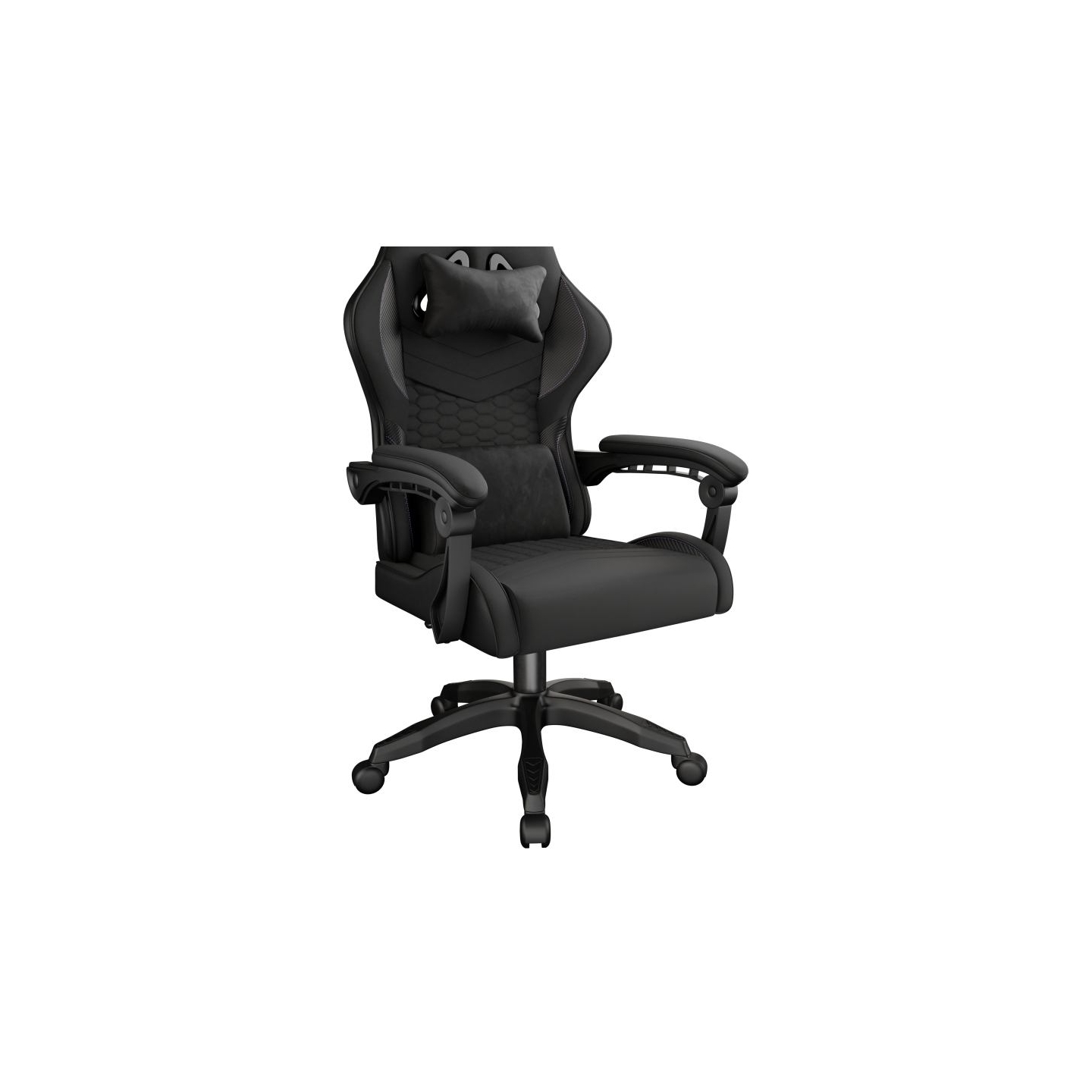 Genesis FURY Eco leather, Fabric, Nylon | Gaming Chair | Shinai S4 | Black