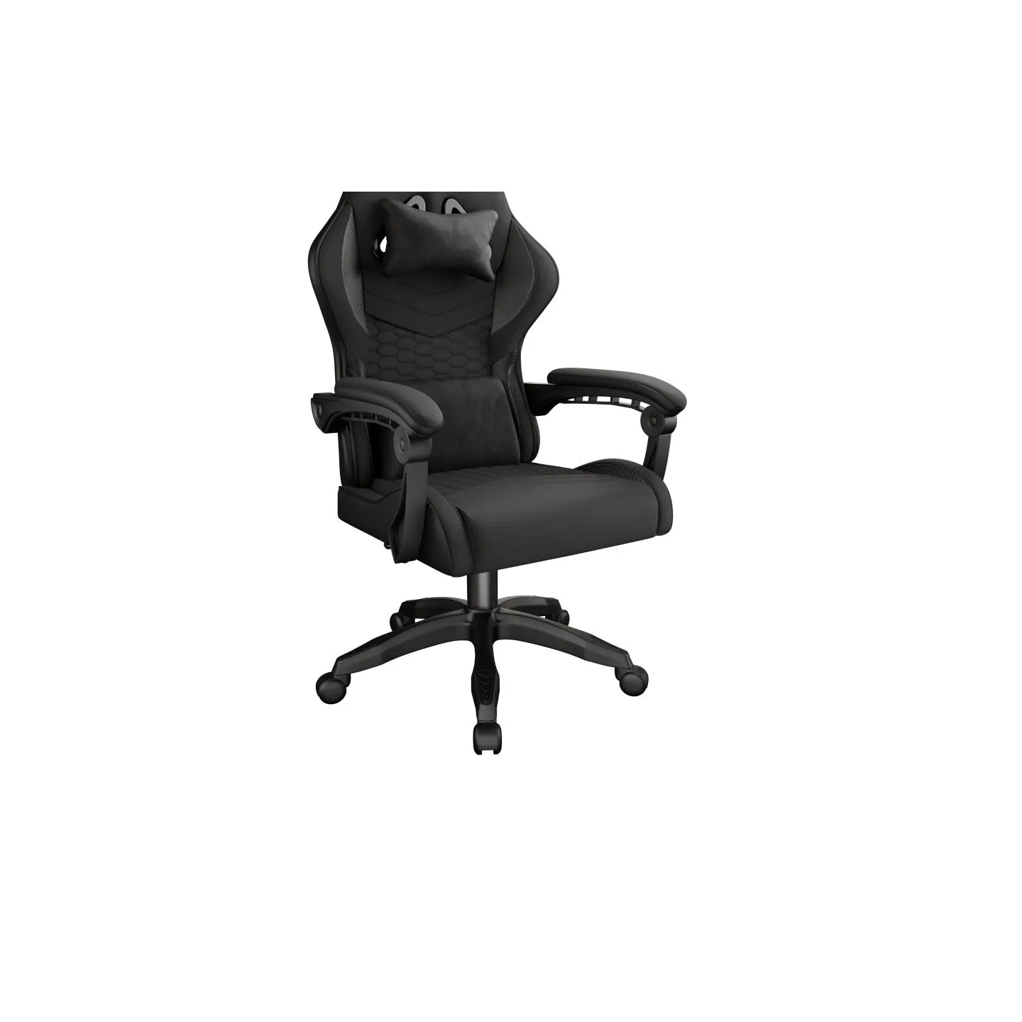 Genesis FURY Eco leather, Fabric, Nylon | Gaming Chair | Shinai S4 | Black