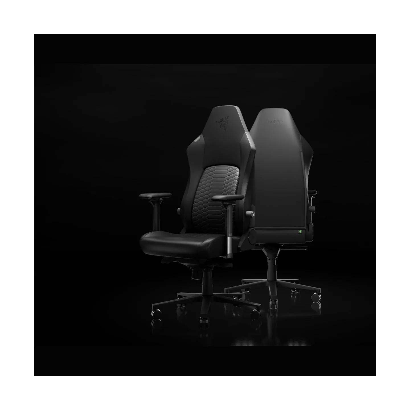 Razer Ergonomic Gaming Chair with Breathable Comfort | Iskur V2 NewGen | Black