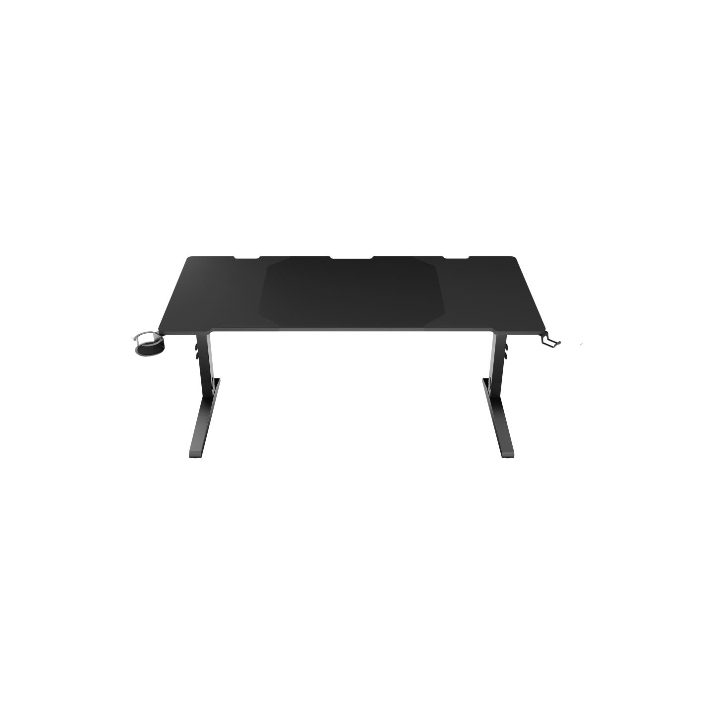 Genesis | Modular Gaming Desk | Holm 160 RGB | Anthracite Black