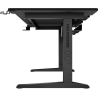 Genesis | Modular Gaming Desk | Holm 160 RGB | Anthracite Black
