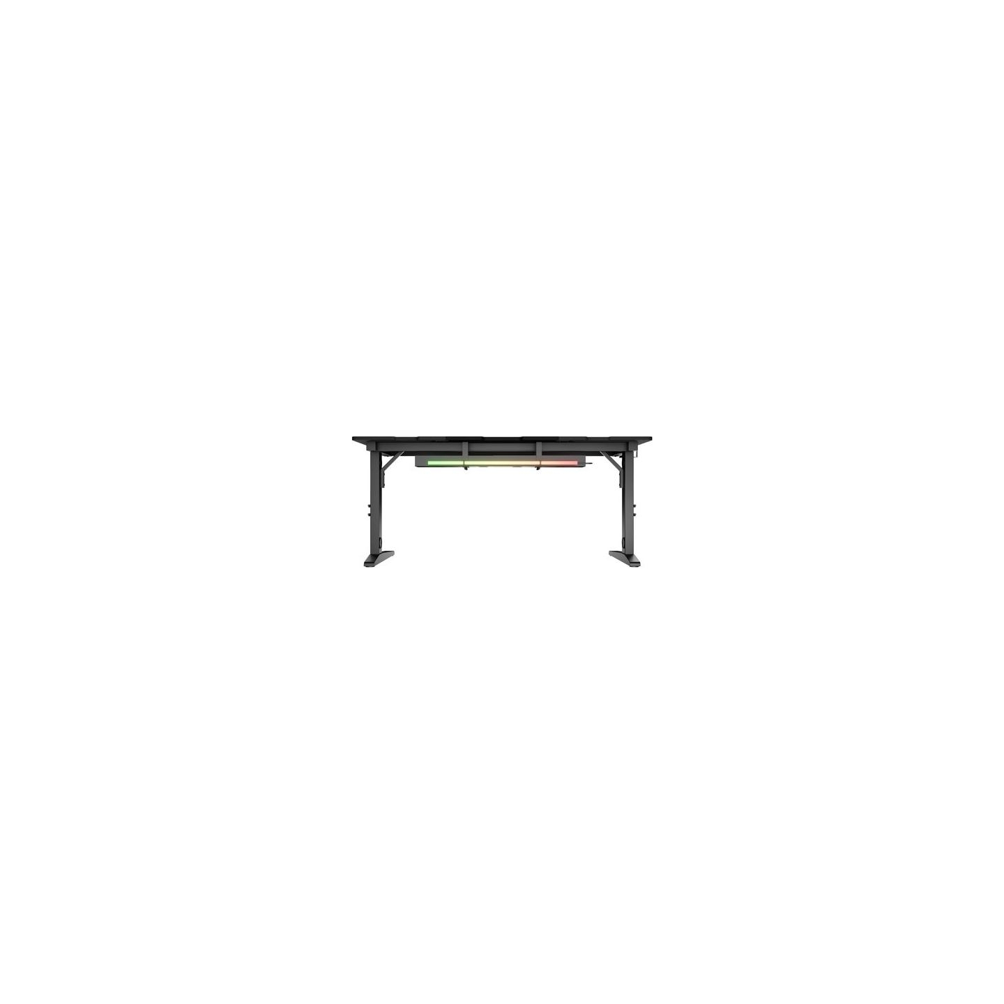 Genesis | Modular Gaming Desk | Holm 160 RGB | Anthracite Black