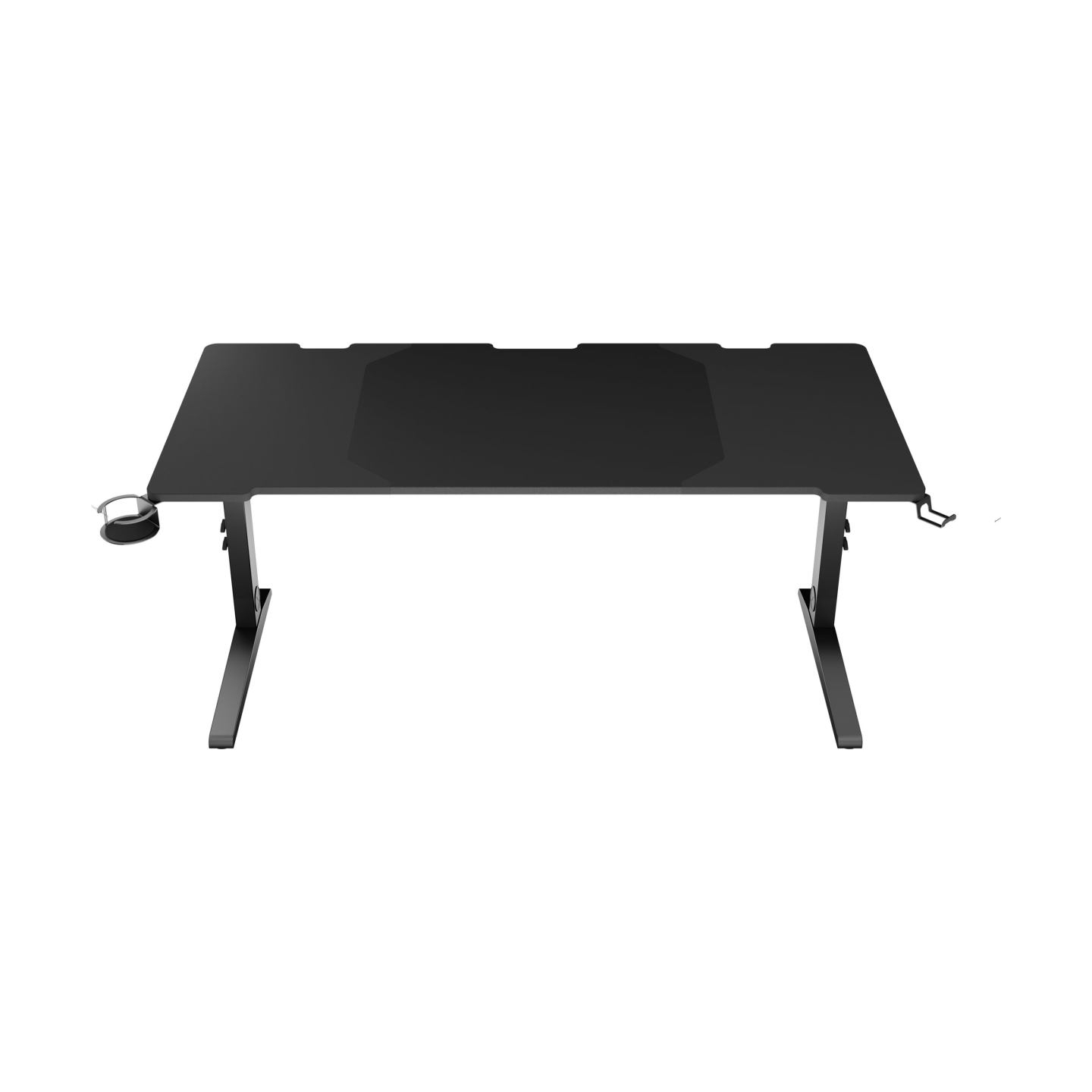 Genesis | Modular Gaming Desk | Holm 160 RGB | Anthracite Black