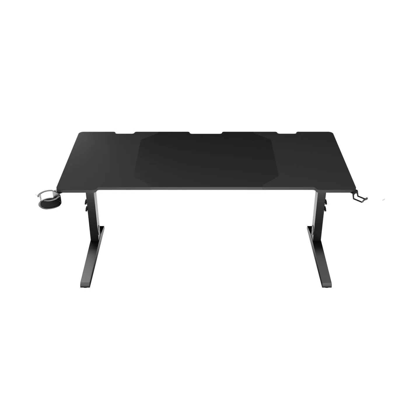 Genesis | Modular Gaming Desk | Holm 160 RGB | Anthracite Black