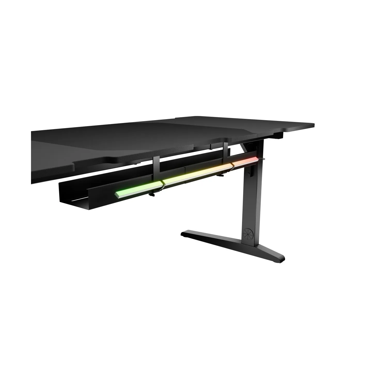Genesis | Modular Gaming Desk | Holm 180 RGB | Anthracite Black