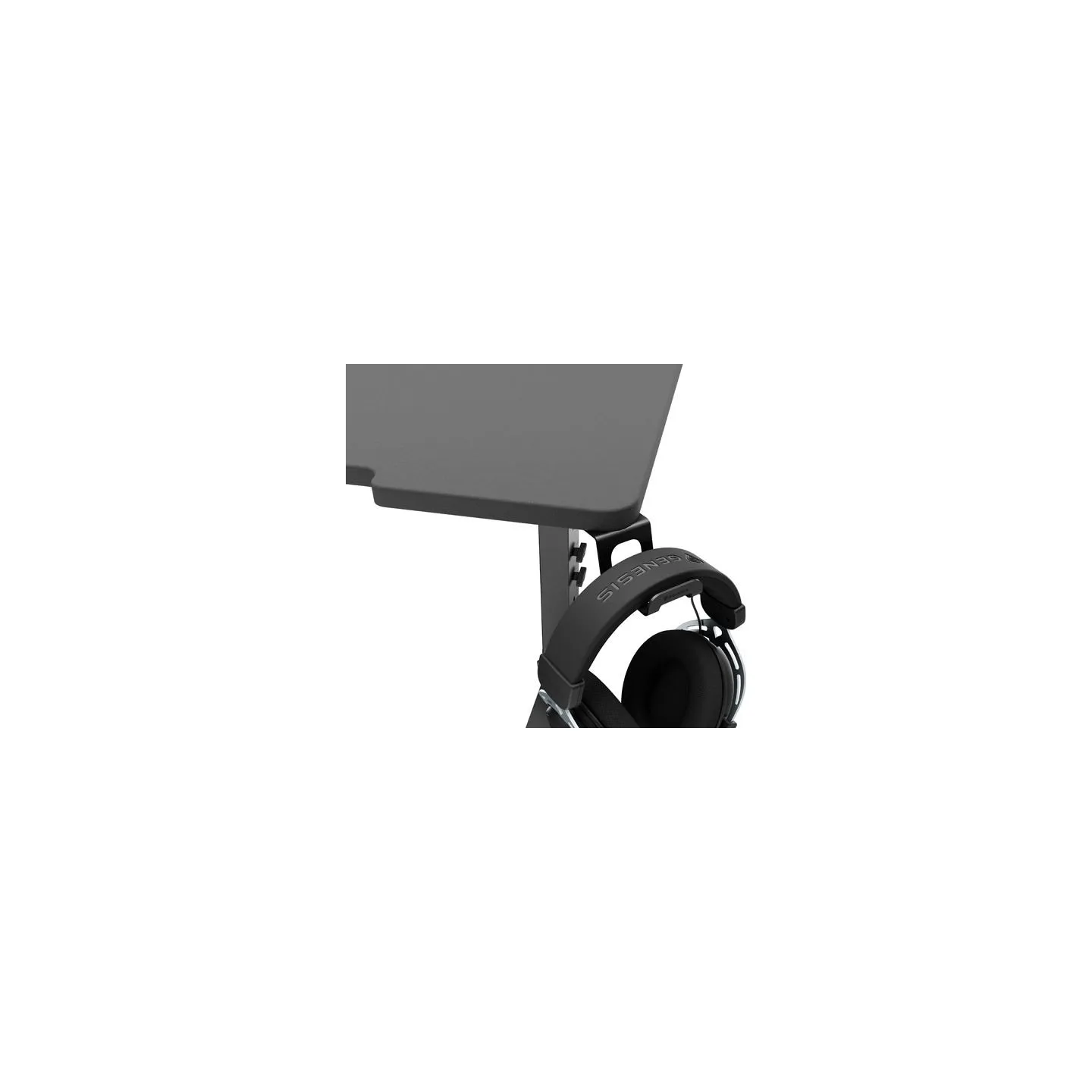 Genesis | Modular Gaming Desk | Holm 180 RGB | Anthracite Black