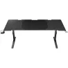 Genesis | Modular Gaming Desk | Holm 180 RGB | Anthracite Black