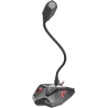 Genesis | Gaming microphone | Radium 100 | Black and red | USB 2.0