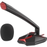Genesis | Gaming microphone | Radium 200 | Black and red | USB 2.0