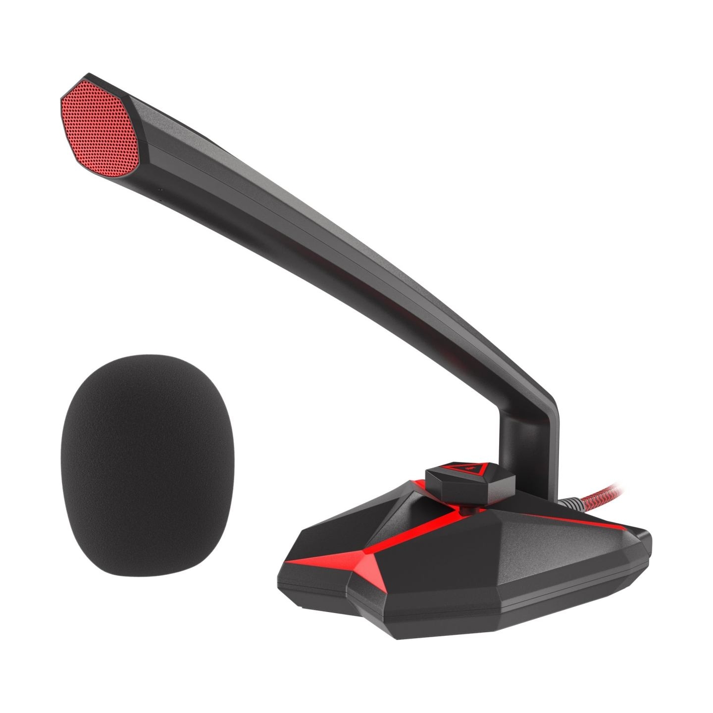Genesis | Gaming microphone | Radium 200 | Black and red | USB 2.0