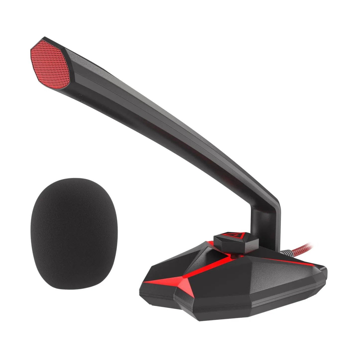 Genesis | Gaming microphone | Radium 200 | Black and red | USB 2.0