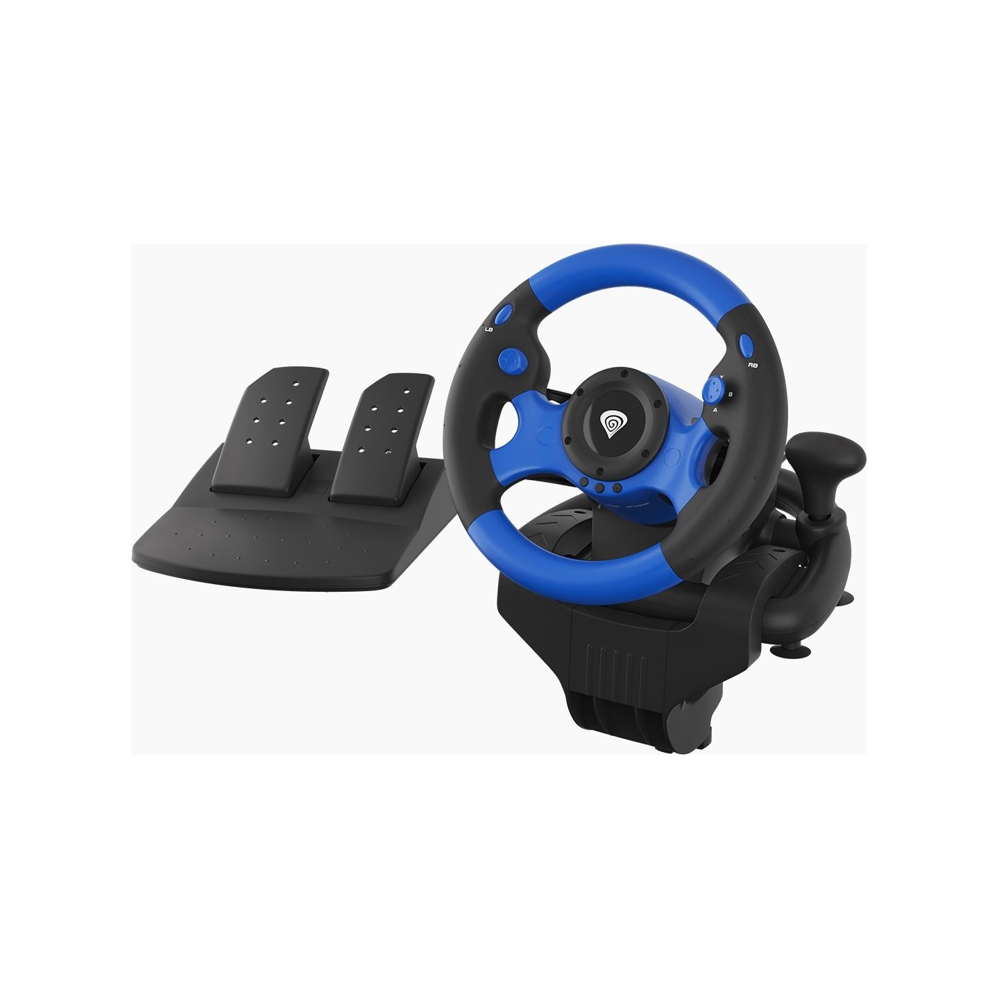 Genesis | Driving Wheel | Seaborg 350 | Blue/Black | Game racing wheel