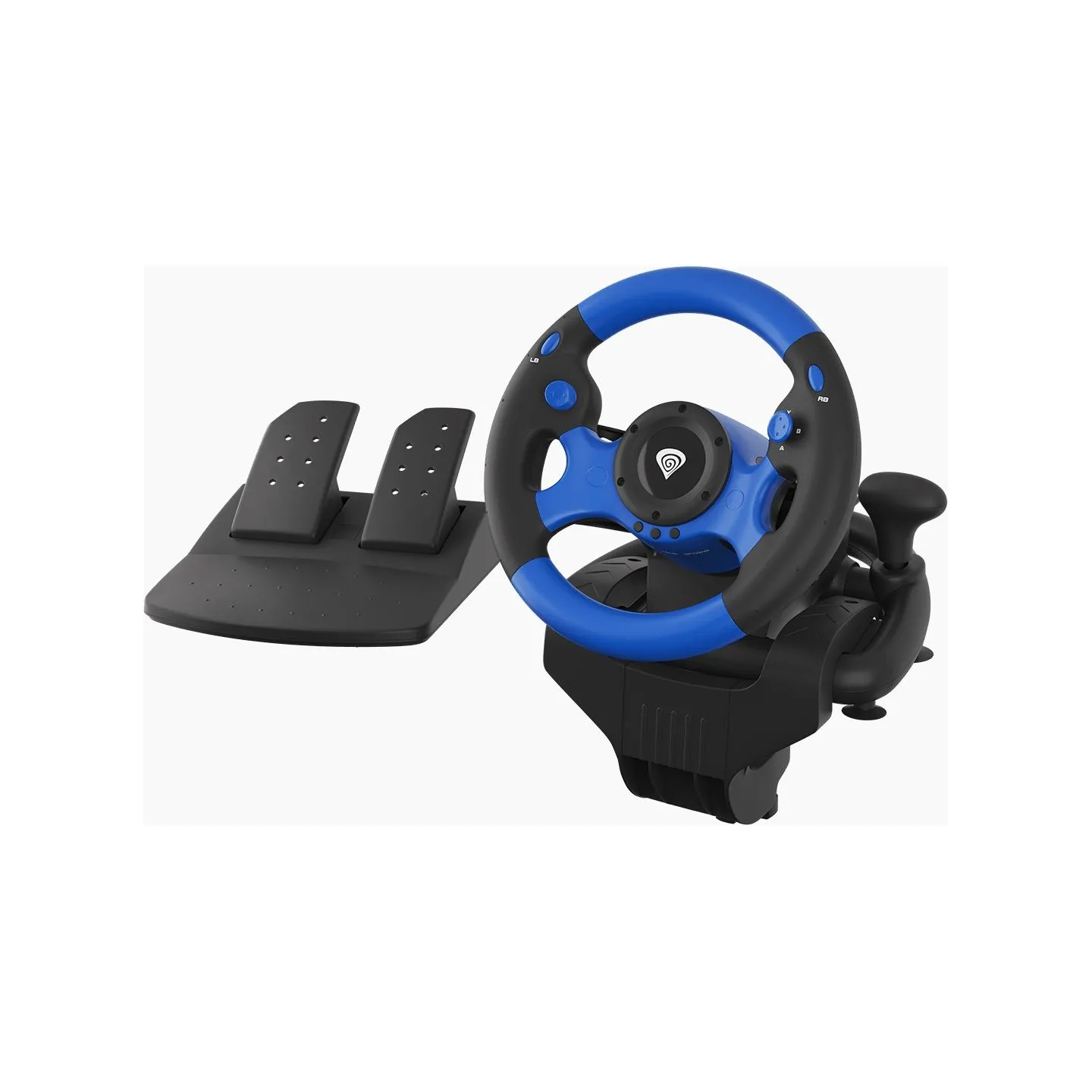 Genesis | Driving Wheel | Seaborg 350 | Blue/Black | Game racing wheel