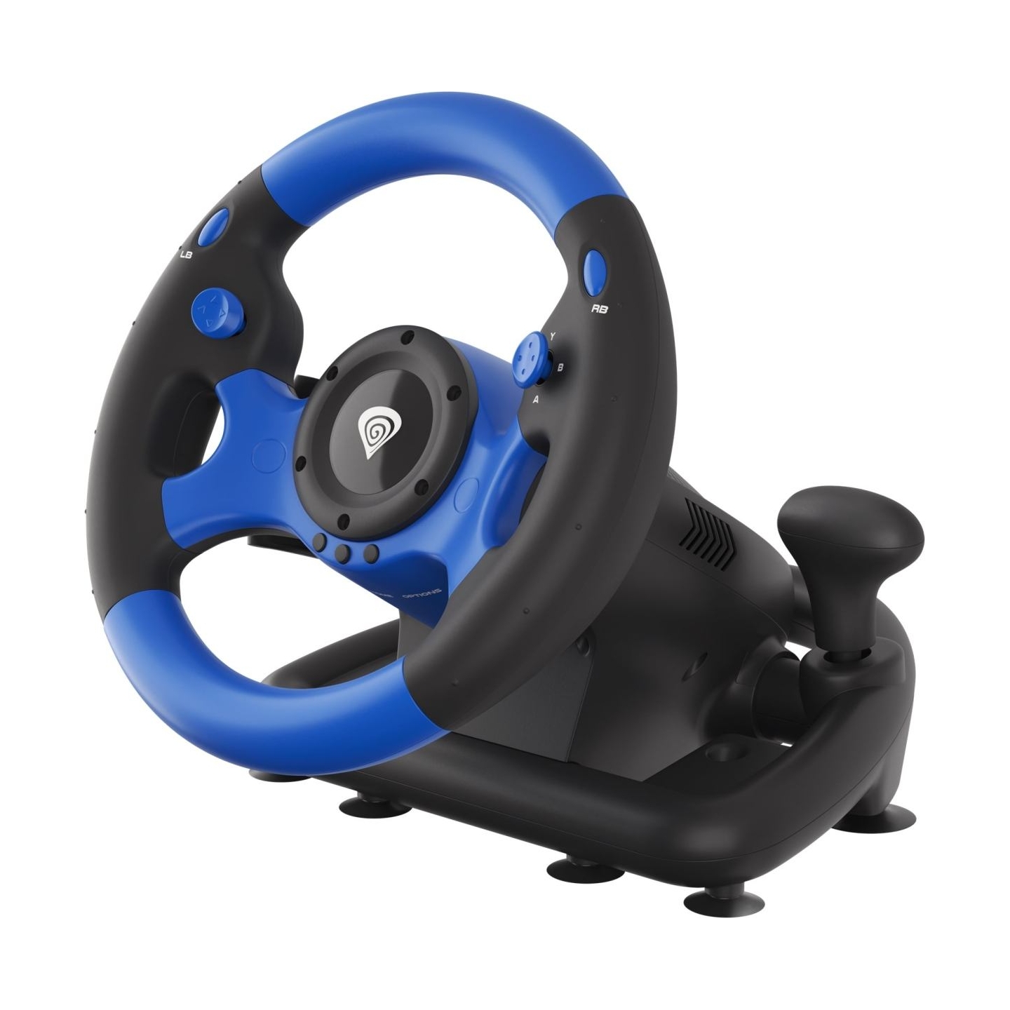 Genesis | Driving Wheel | Seaborg 350 | Blue/Black | Game racing wheel