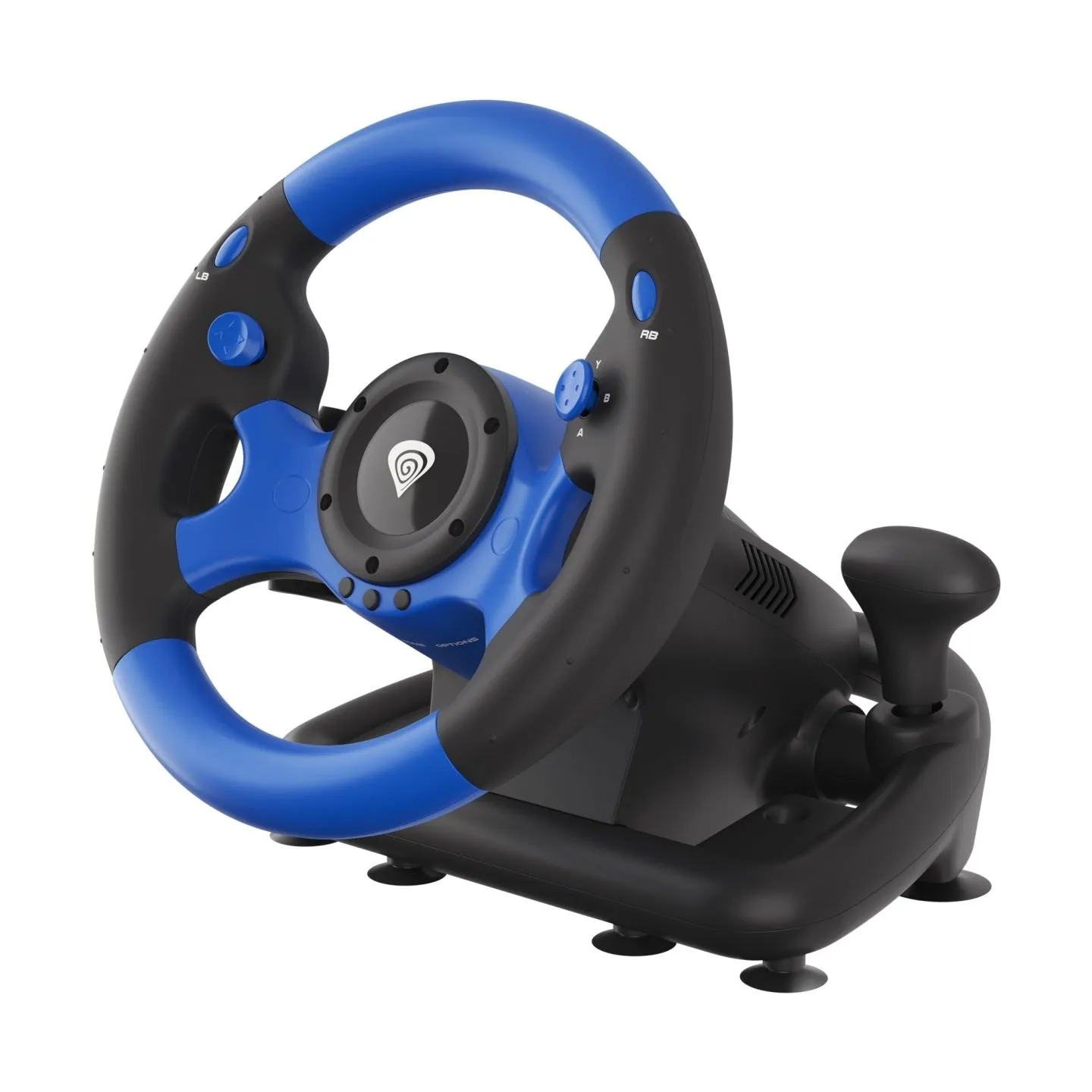 Genesis | Driving Wheel | Seaborg 350 | Blue/Black | Game racing wheel