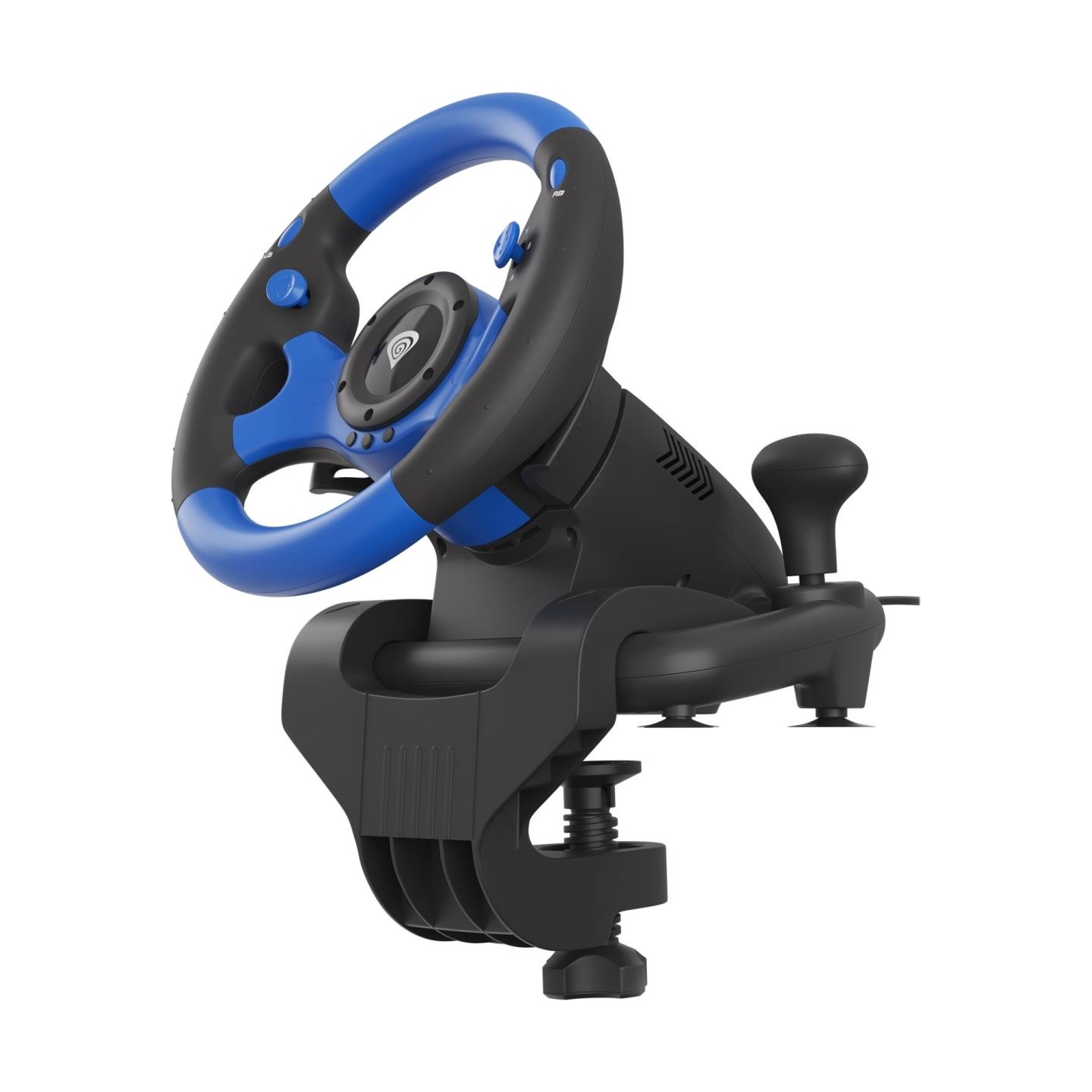 Genesis | Driving Wheel | Seaborg 350 | Blue/Black | Game racing wheel