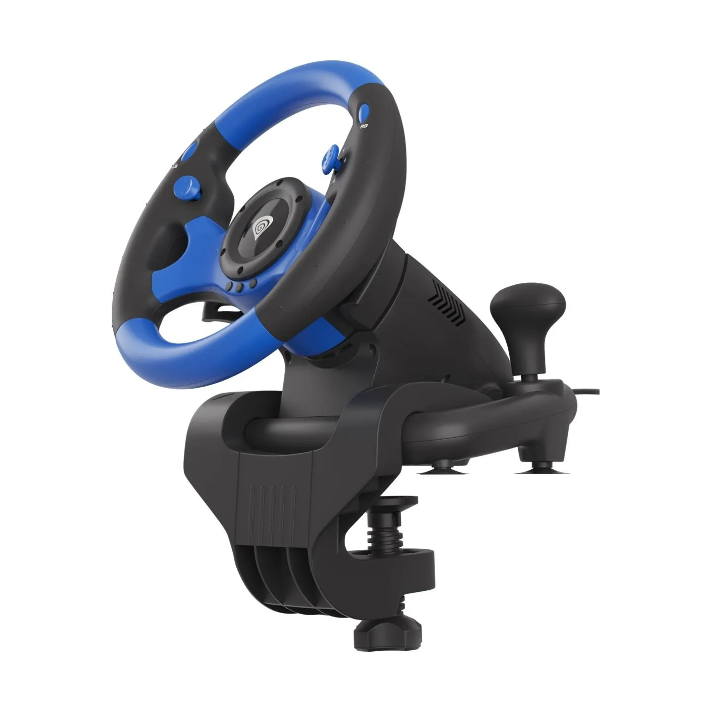 Genesis | Driving Wheel | Seaborg 350 | Blue/Black | Game racing wheel