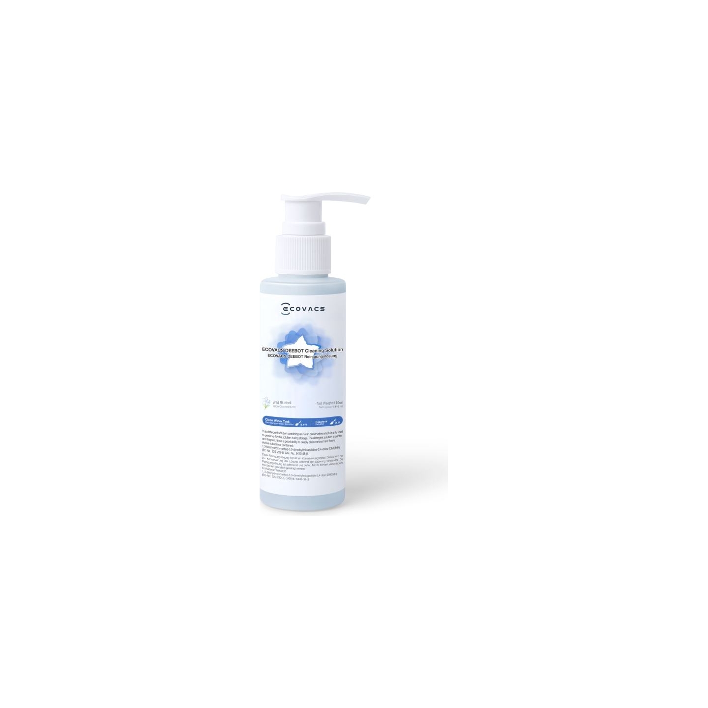 Ecovacs | Cleaning Solution for DEEBOT Family | D-SO01-0021 | 110 ml