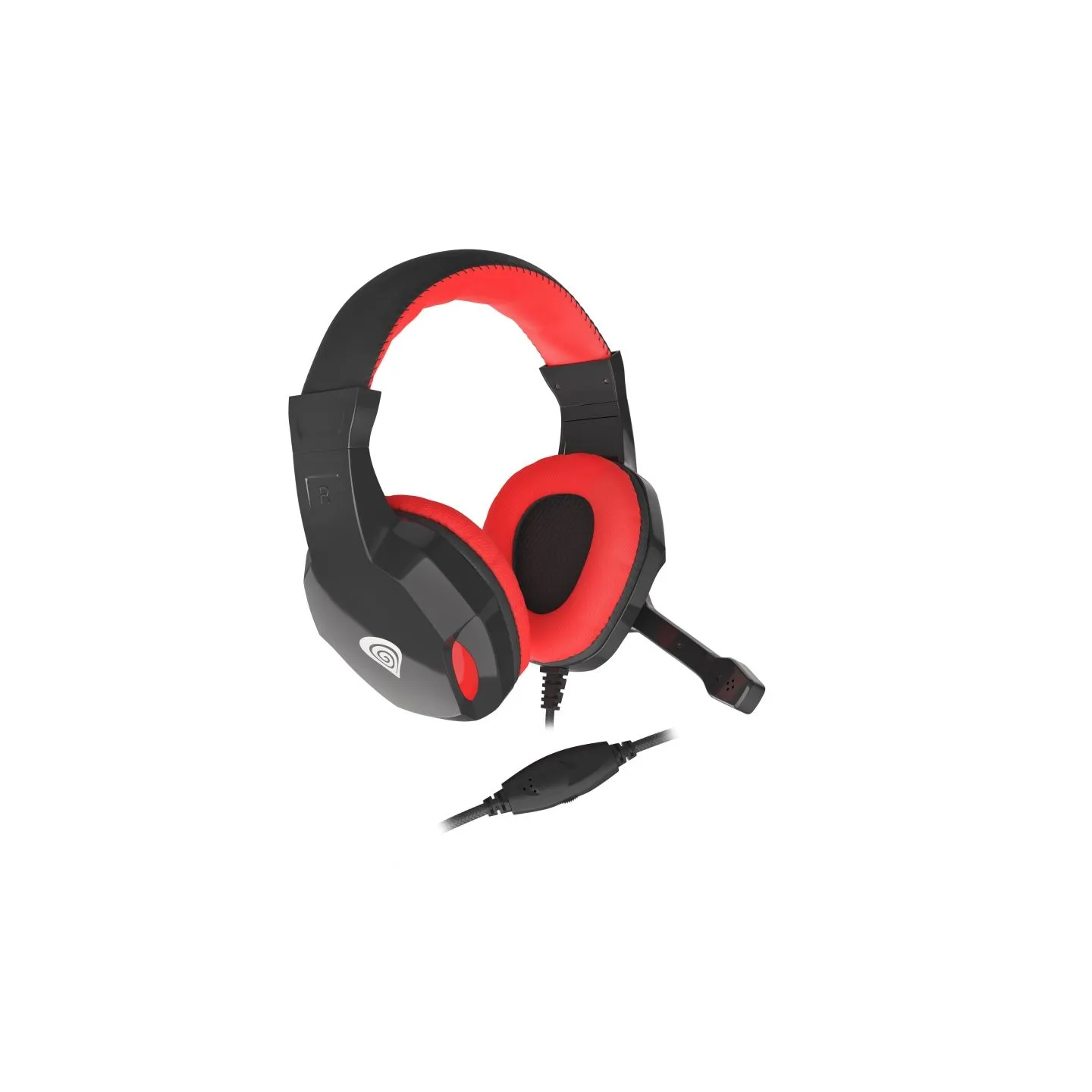 Genesis ARGON 110 Gaming Headset, On-Ear, Wired, Microphone, Black/Red | Genesis | ARGON 110 | Wired | On-Ear