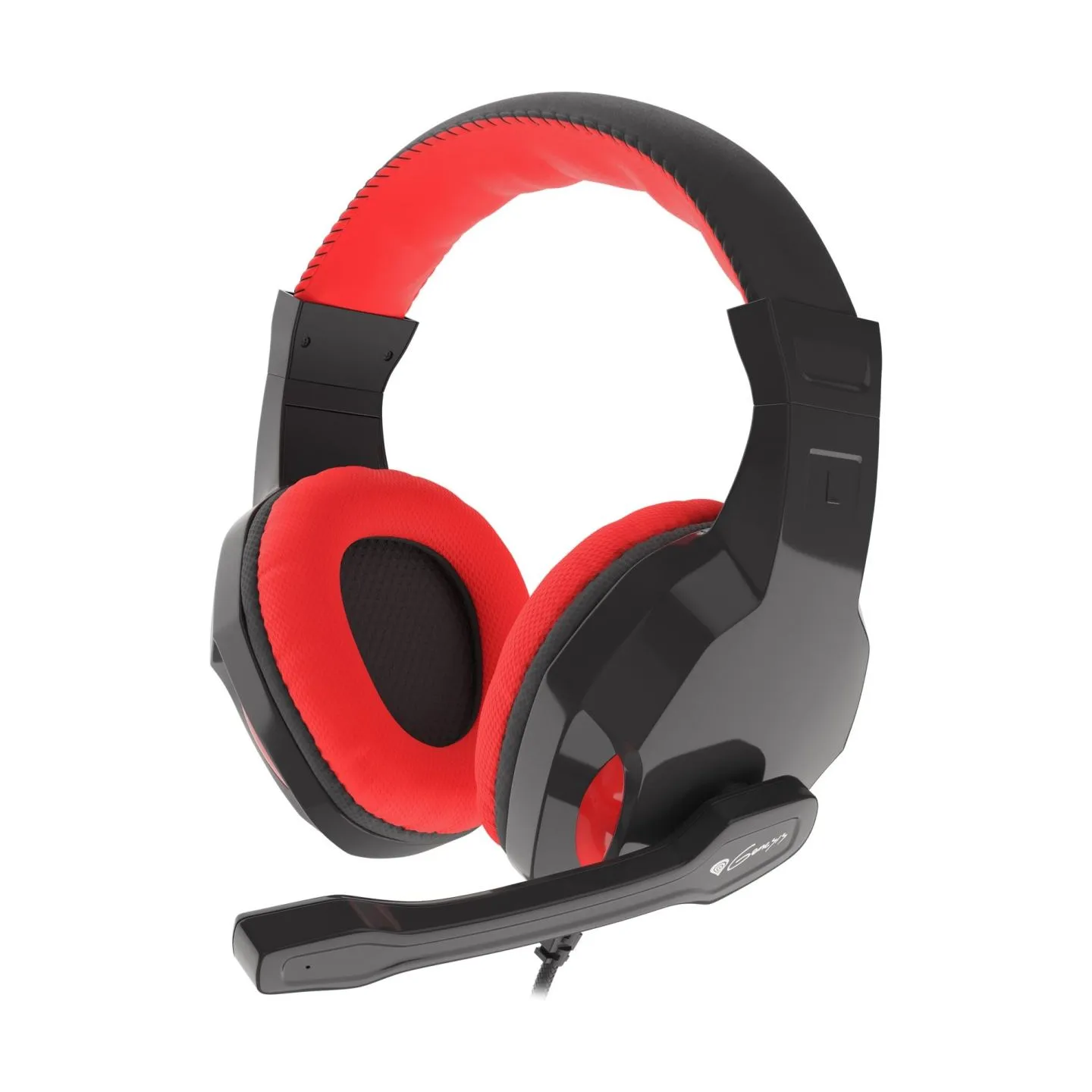 Genesis ARGON 110 Gaming Headset, On-Ear, Wired, Microphone, Black/Red | Genesis | ARGON 110 | Wired | On-Ear