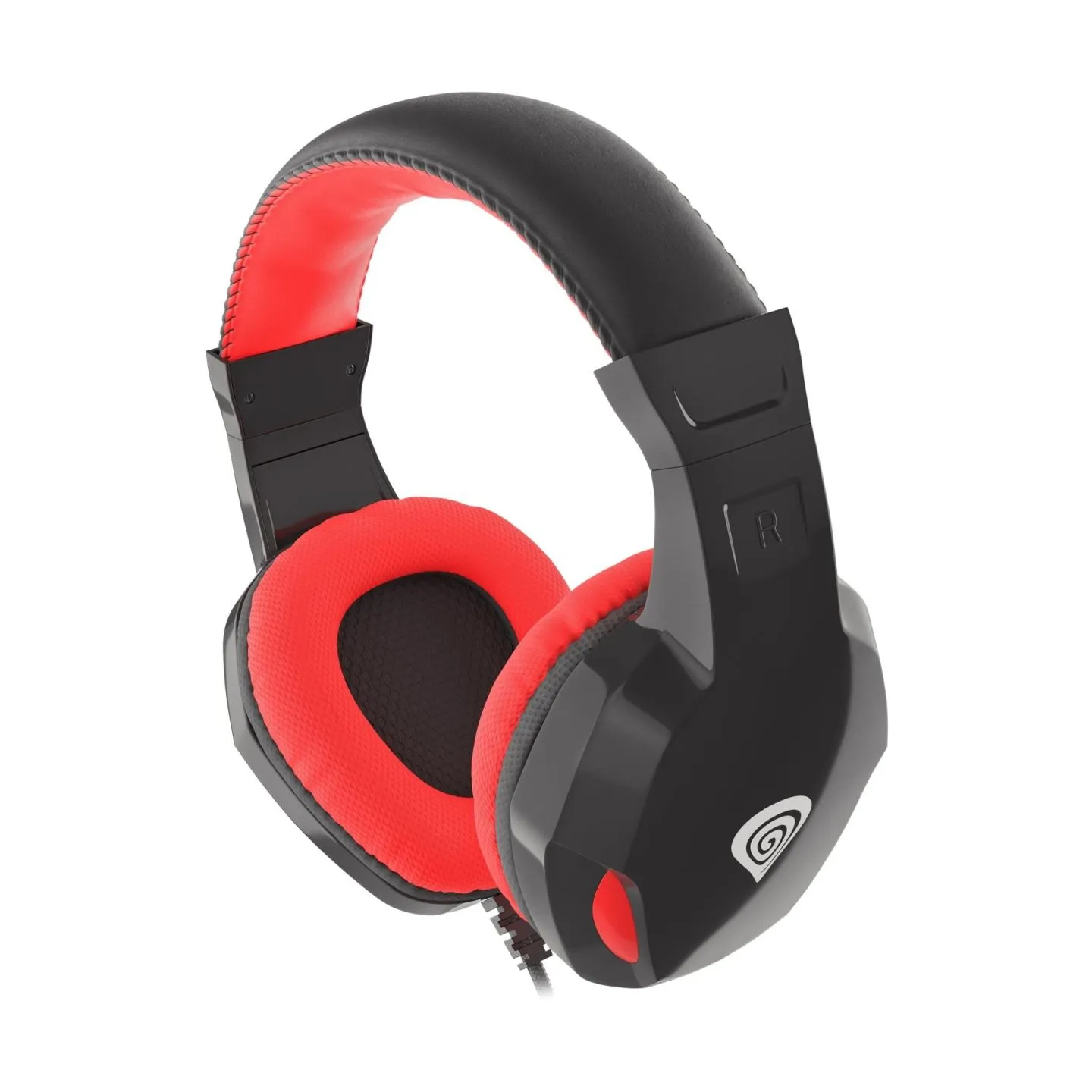 Genesis ARGON 110 Gaming Headset, On-Ear, Wired, Microphone, Black/Red | Genesis | ARGON 110 | Wired | On-Ear