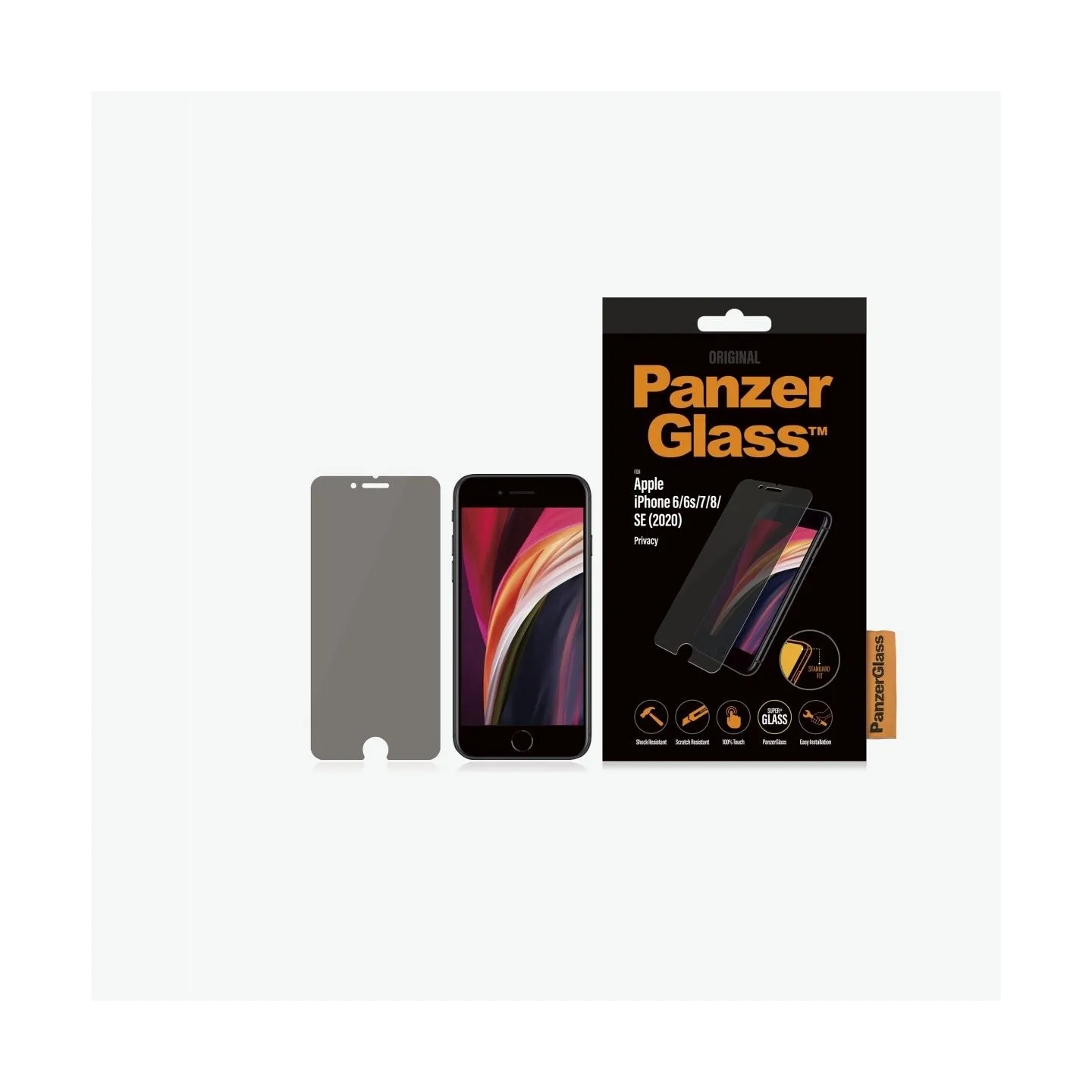 Panzerglass | Screen Protector | Iphone | Iphone 6/6s/7/8/SE (2020) | Glass | Crystal Clear | Clear Screen Protector