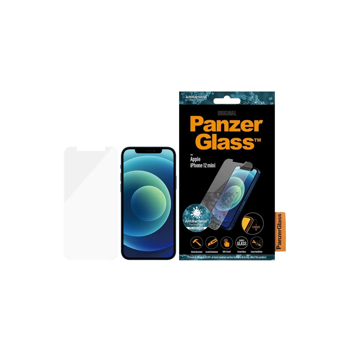 Panzerglass | Apple | For iPhone 12 Mini | Glass | Transparent | Clear Screen Protector