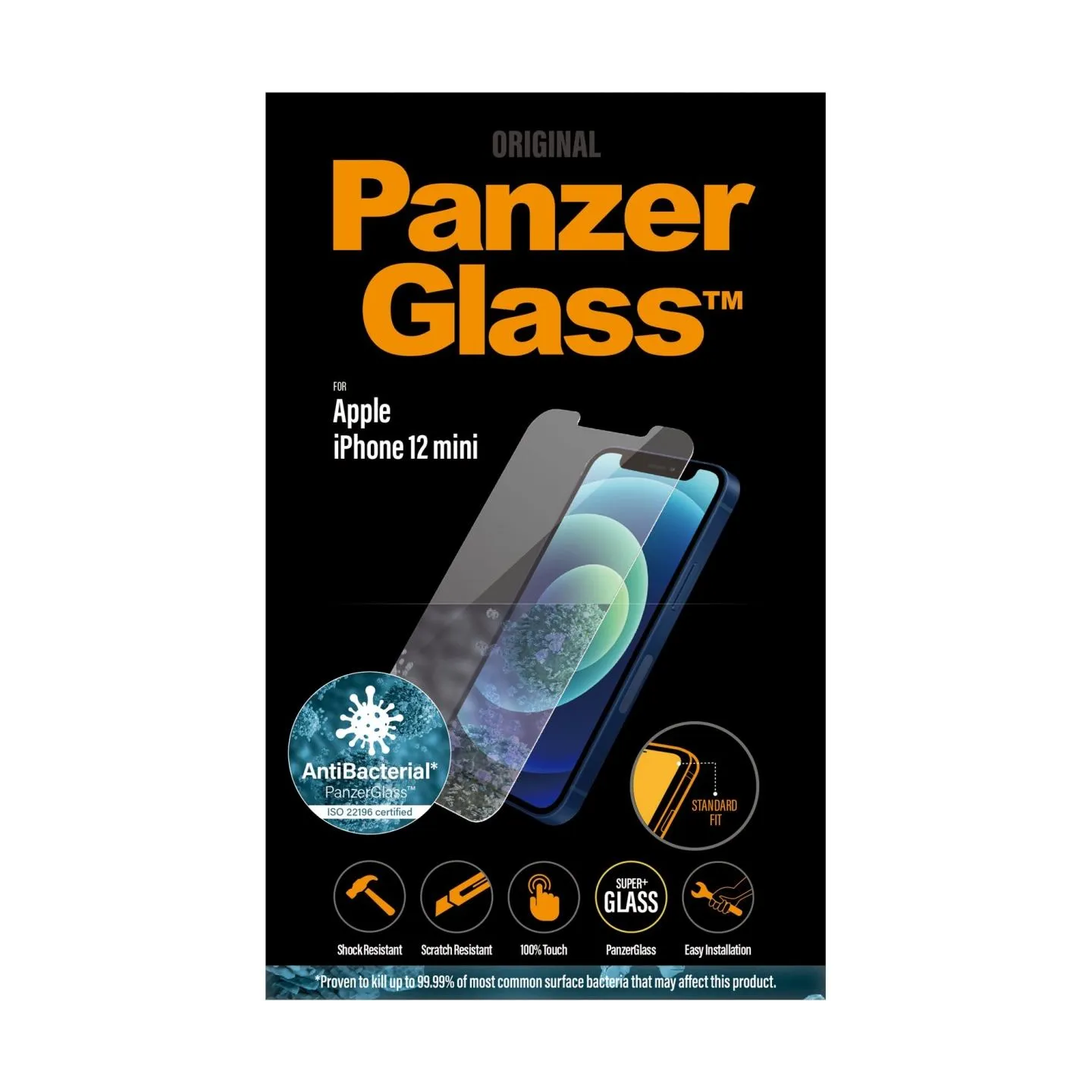 Panzerglass | Apple | For iPhone 12 Mini | Glass | Transparent | Clear Screen Protector
