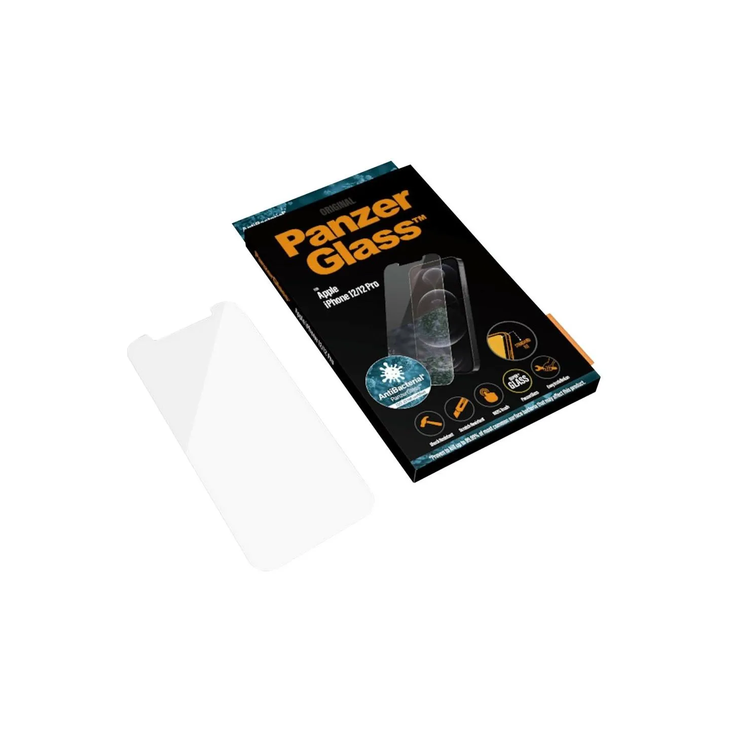 Panzerglass | Apple | For iPhone 12/12 Pro | Glass | Transparent | Clear Screen Protector