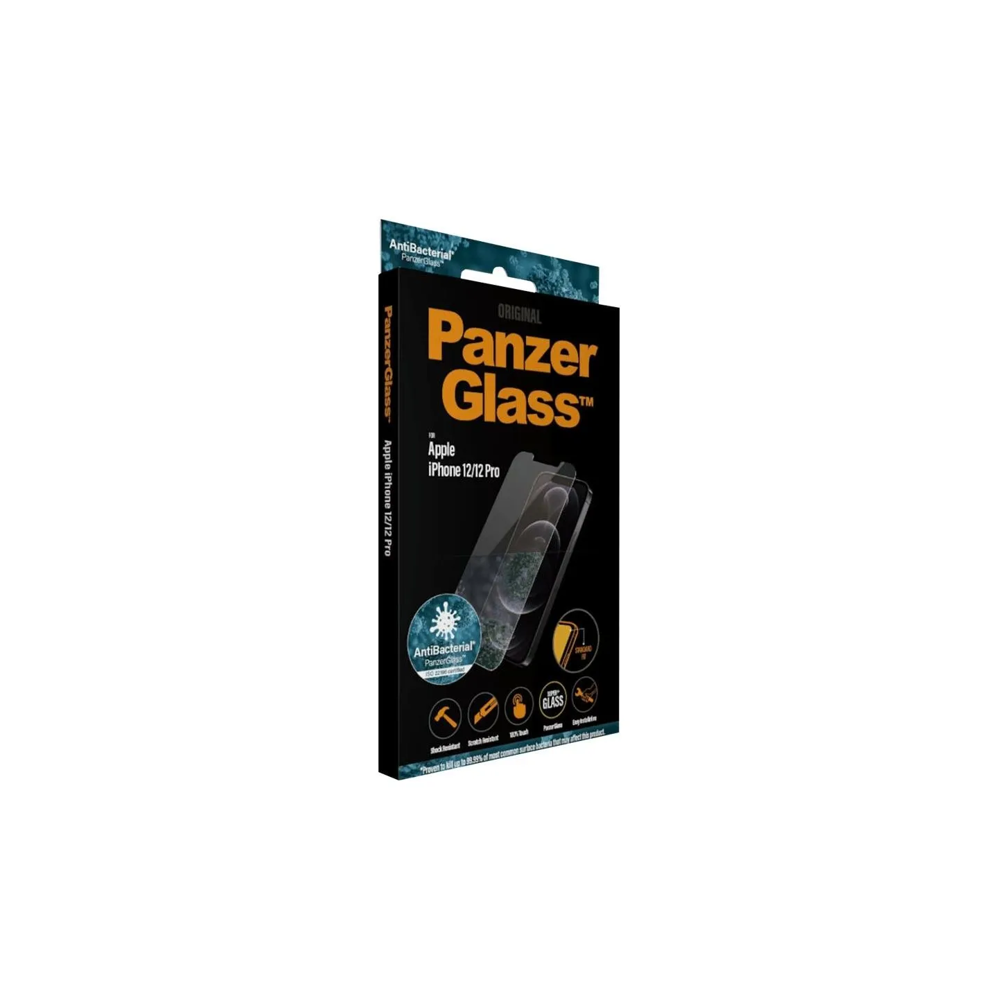 Panzerglass | Apple | For iPhone 12/12 Pro | Glass | Transparent | Clear Screen Protector