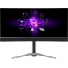 Lorgar 34MP1, UWQHD MiniLED Gaming Monitor Pro, 34'' (3440*1440) VA curved monitor, black/milky grey